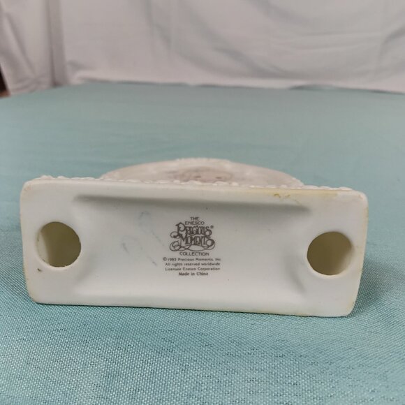 E3-5 Precious Moments I Believe In The Old Rugged Cross Plaque Enesco Porcelain - Picture 3 of 5